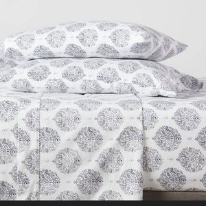 Threshold ultra soft fitted sheet twin